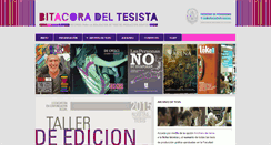 Desktop Screenshot of bitacoradeltesista.com